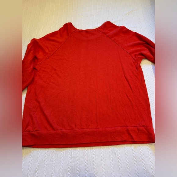 Loungewear Set SUNDRY top & pants Blue Stars in Red Size L/XL (3-4) - Picture 4 of 16